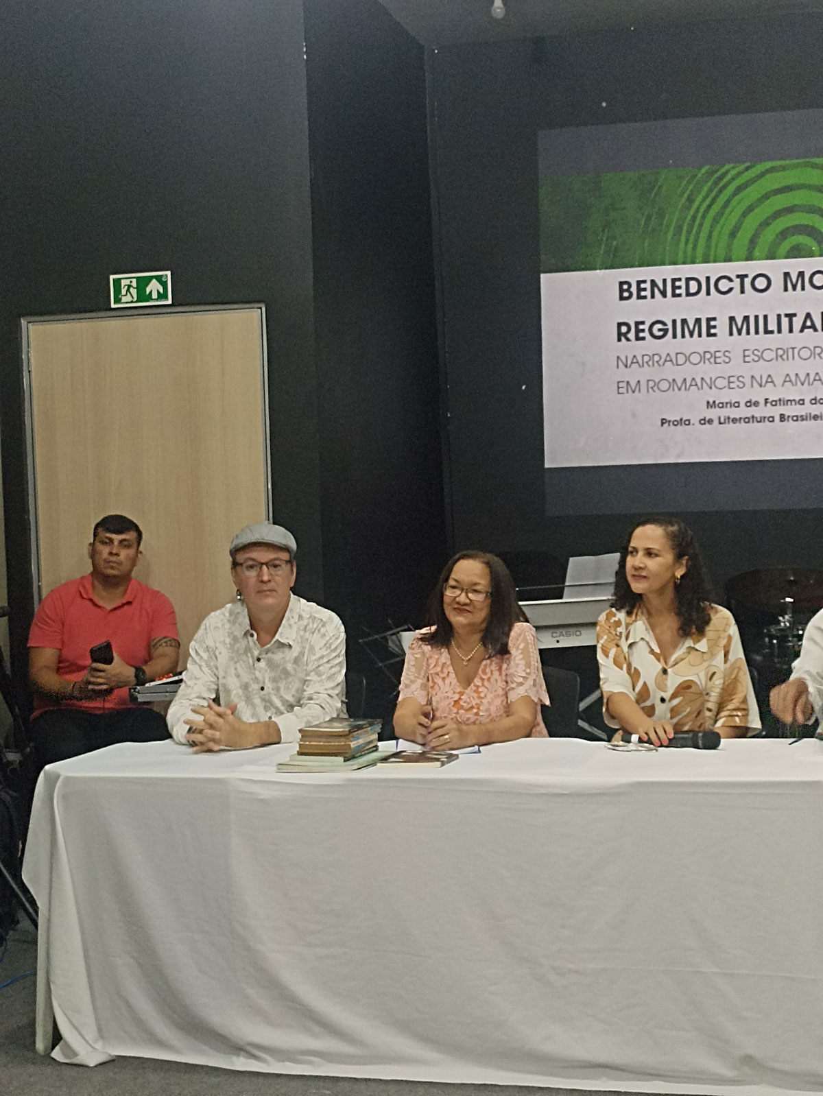 Cerimônia de Abertura do Ano de Centenário de Nascimento do Escritor Paraense Benedicto Monteiro<br>Título da comunicação: Benedicto Monteiro e o regime militar pós-1964: narradores escritores compiladores em romances na Amazônia Brasileira