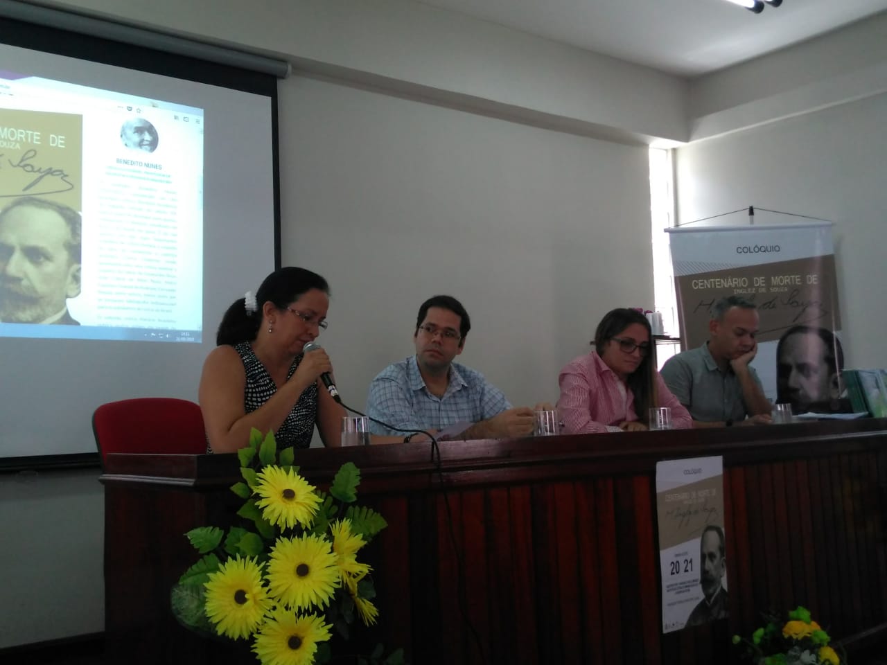 COLÓQUIO NO CENTENÁRIO DE MORTE DE INGLEZ DE SOUZA