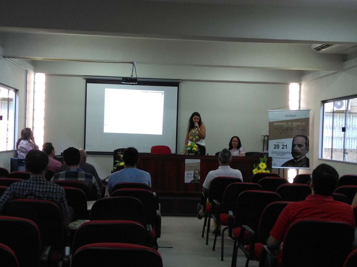 COLÓQUIO NO CENTENÁRIO DE MORTE DE INGLEZ DE SOUZA - CONFERÊNCIA DE ABERTURA