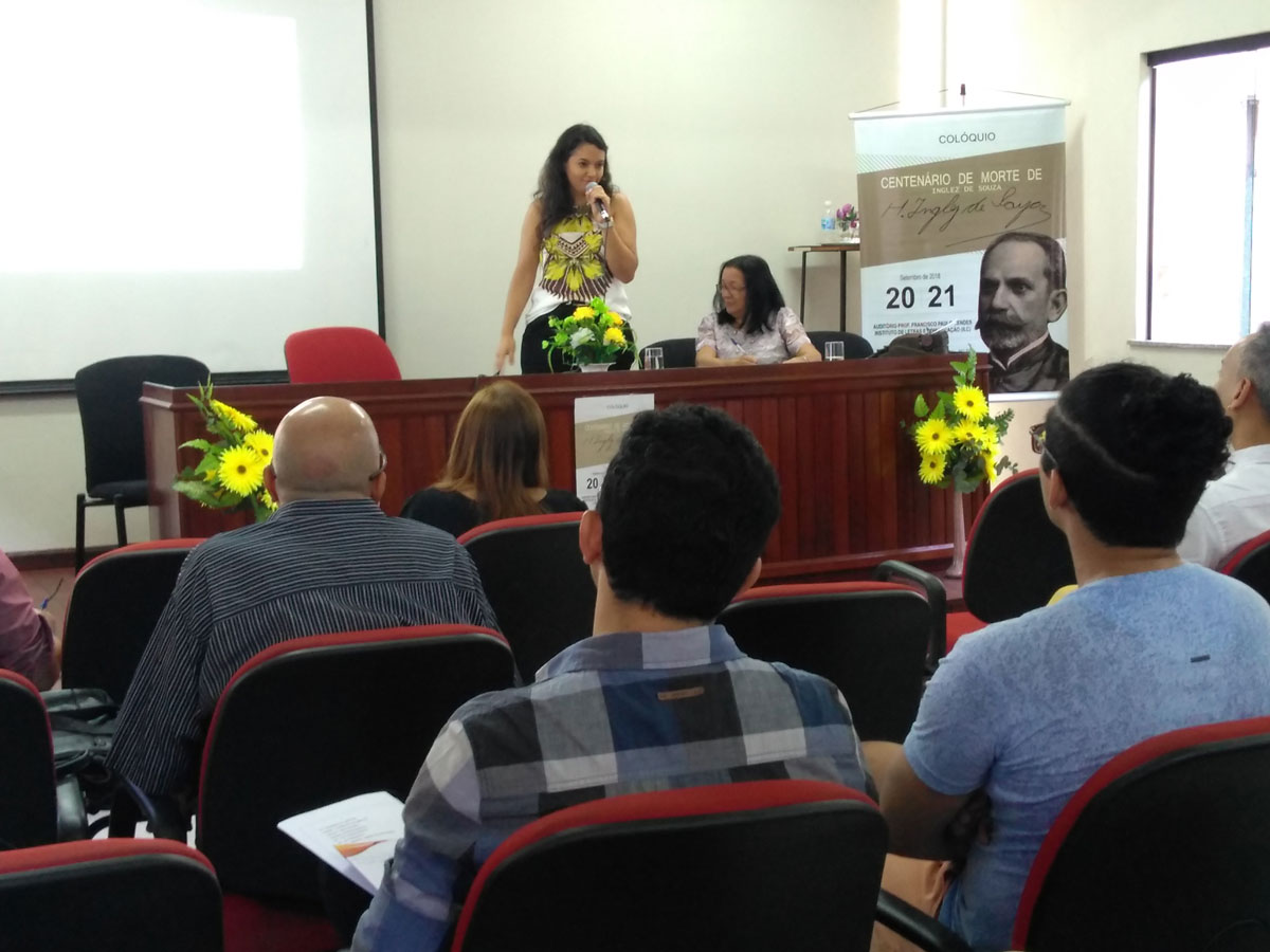COLÓQUIO NO CENTENÁRIO DE MORTE DE INGLEZ DE SOUZA - CONFERÊNCIA DE ABERTURA